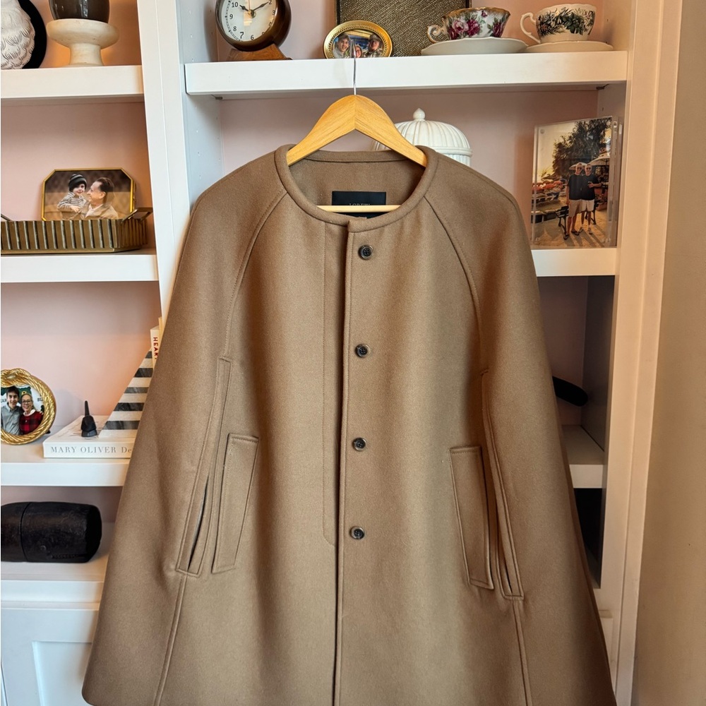 J. Crew Melton Wool Cape